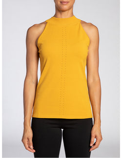 MASHA Sleeveless Halter Neck Knit Sweater