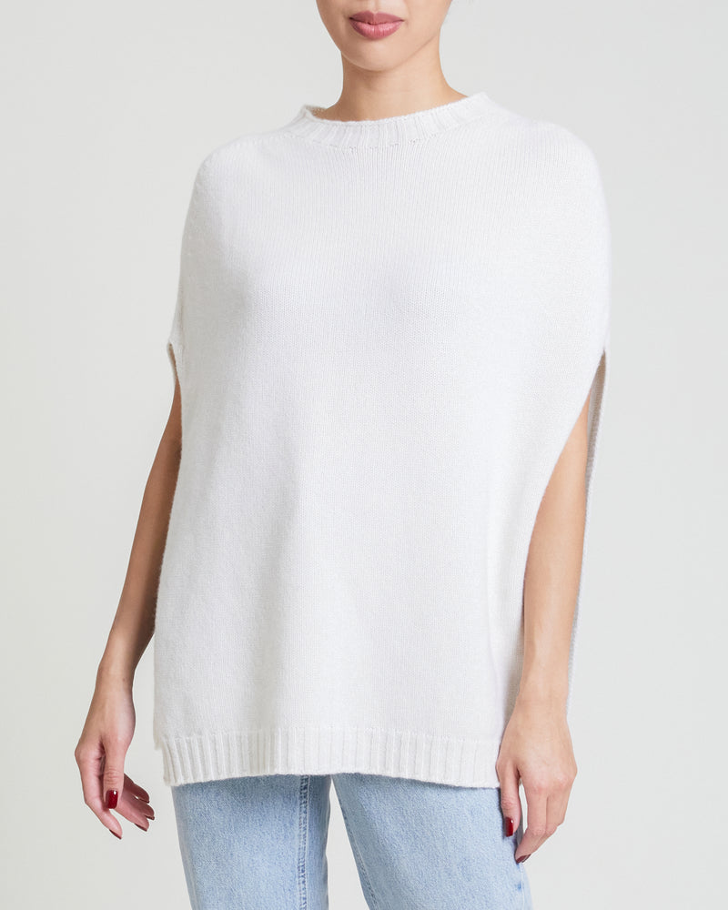 CLEO Mock Neck Cape in Cashmere