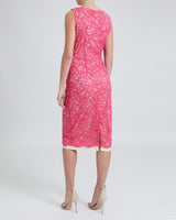 DENISE Sleeveless Lace Sheath Dress