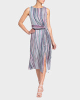 DORI A-Line Dress with Waist Tie