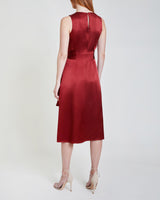 DOROTHY Silk A-line Sleeveless Dress