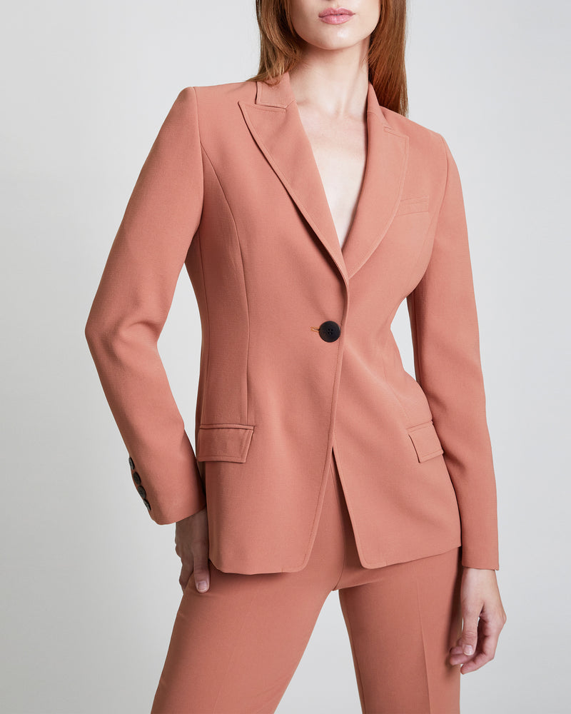JANELLE1 Single Button Blazer