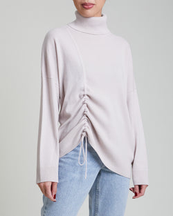 JUDE Cashmere Sweater with Side Drawstring