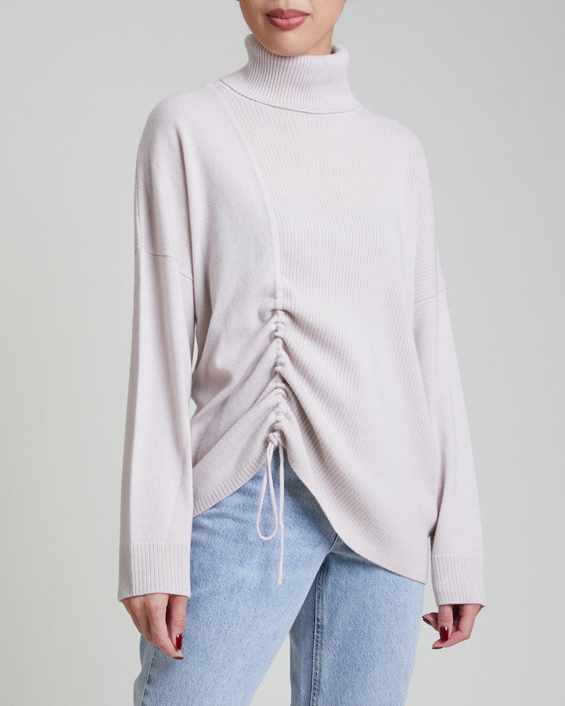JUDE Cashmere Sweater with Side Drawstring