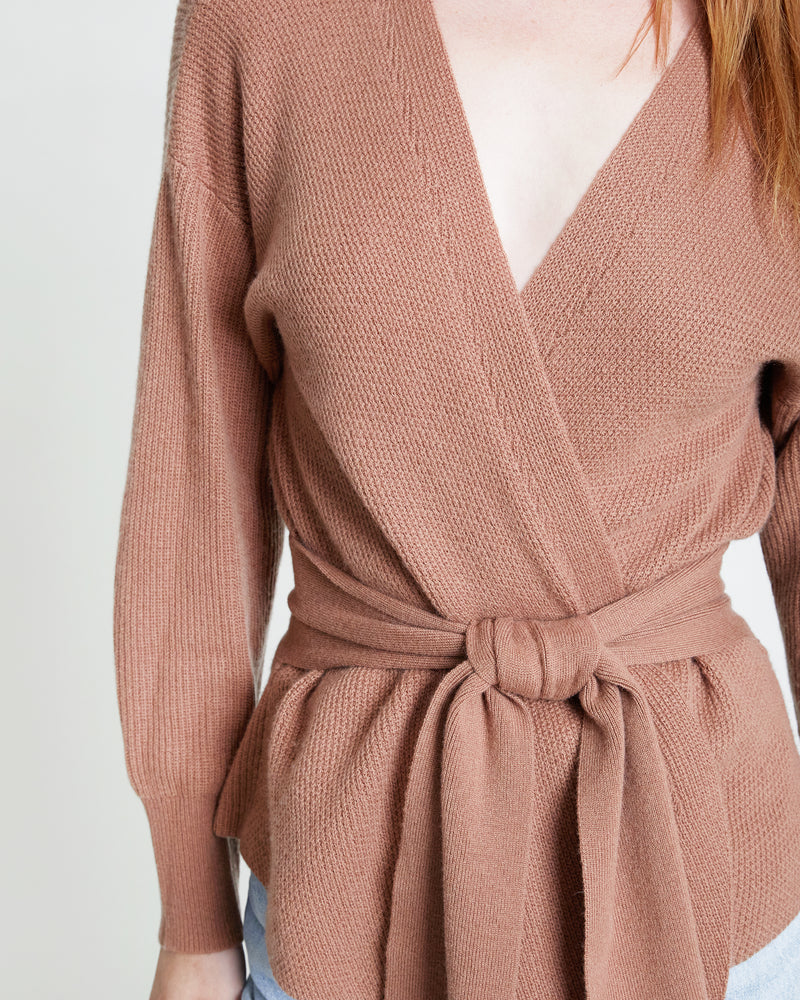 JuJu Jams Sabine Silk Trimmed Cardigan