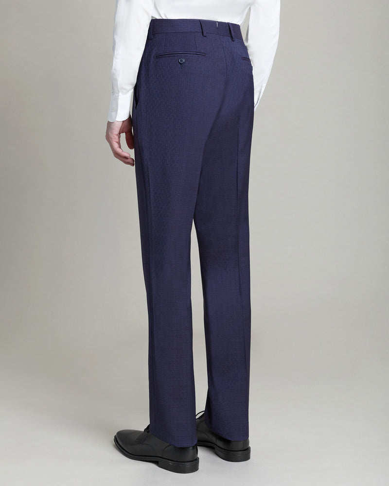Midnight Wool Stretch Comfort Pant, Made in Italy
