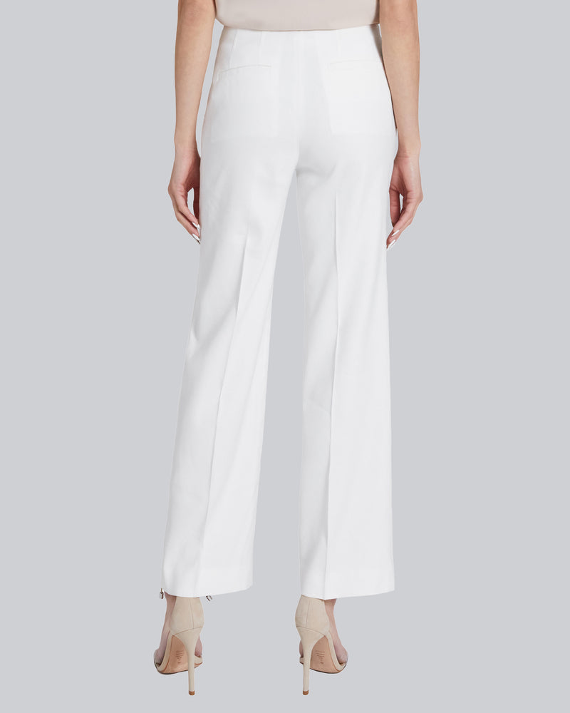 SONA Straight Leg Ankle Pant in Stretch Linen